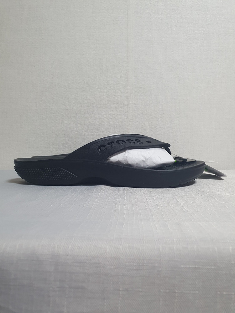 크록스 바야2 플립플랍 블랙 270mm 새상품 쪼리 이미지