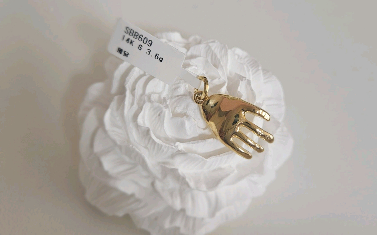 14k목걸이 팬던트--4