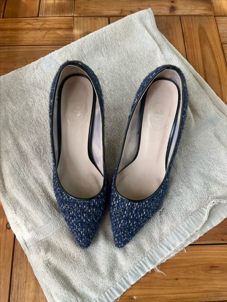 jinny kim 지니킴 트위드 힐 36사이즈 이미지