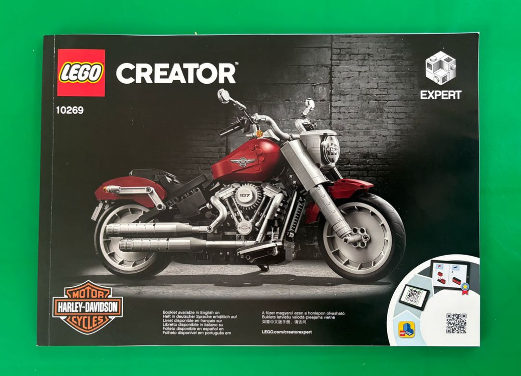 레고 크리에이터 할리 데이비슨 팻보이 10269--3
