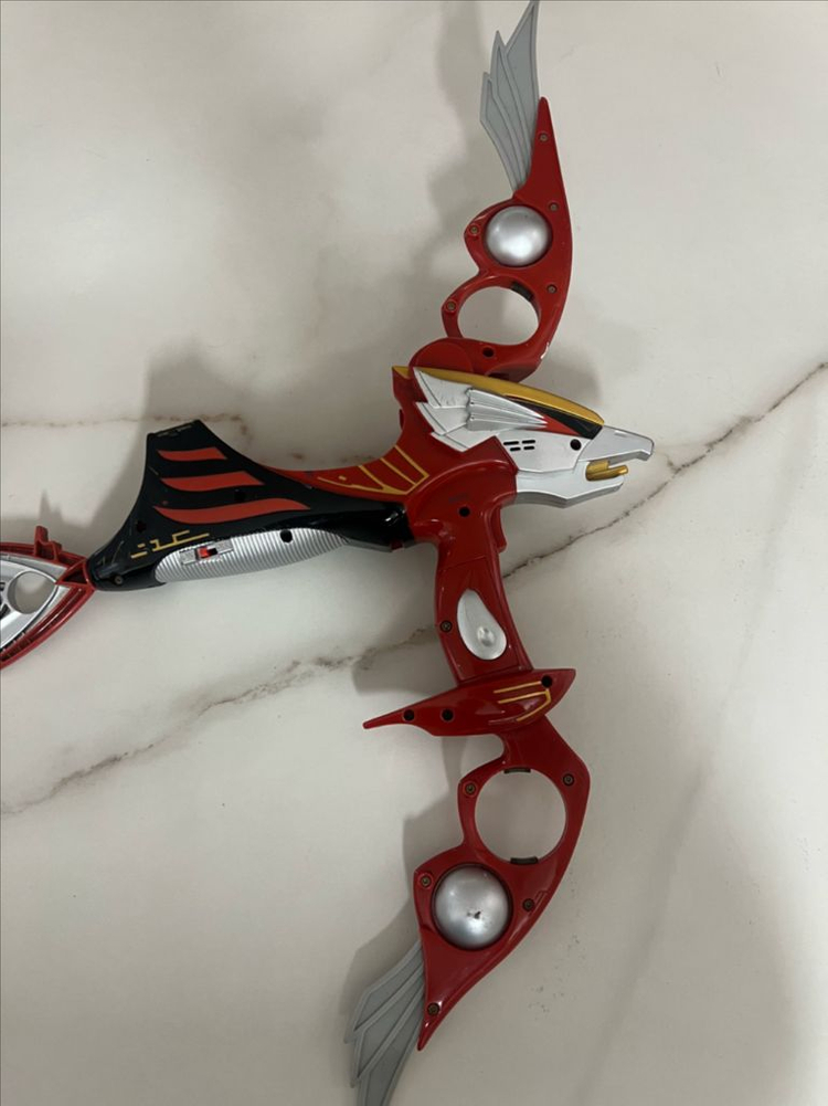 파워레인저 정글포스 팔콘애로우(음성 기믹 동작됩니다) 판매해요--1