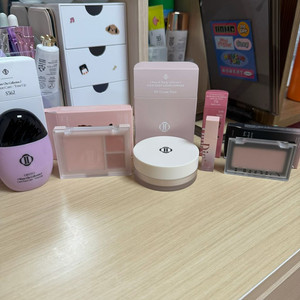 (새상품/일괄판매) 딘토 선케어 + 아이팔레트 + 틴트 + 루스파우더 + 블러셔