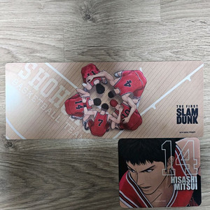 영화 더퍼스트슬램덩크 홍콩 팝업 키보드/마우스패드 이미지