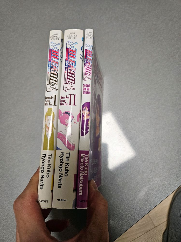 블리치 소설 3권 일괄 소장용 올초판 최상급--3