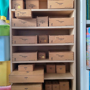 슈필가베, 아가월드가베, 캐나다 패턴블럭 칼라확장가베 이미지