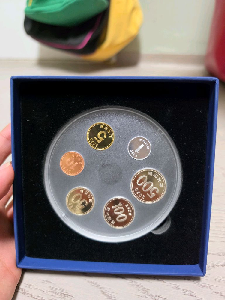 한국은행 창립 70주년 한국의 주화 기념주화--2