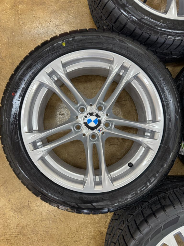BMW 613m f10 5시리즈 18인치 정품휠+신품타이어 팝니다--2