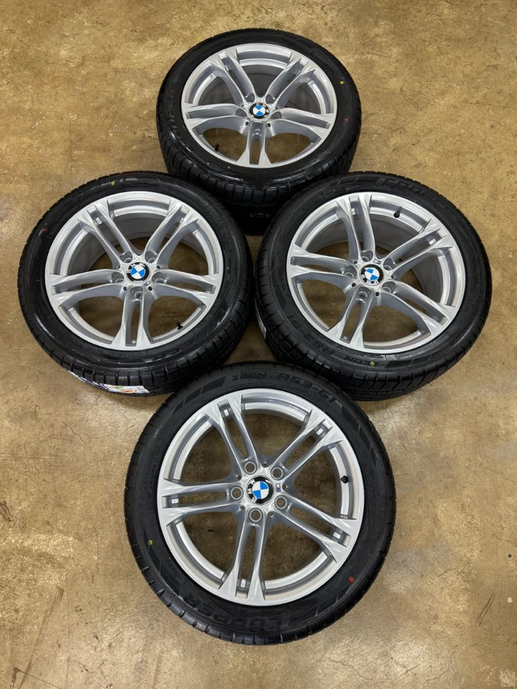 BMW 613m f10 5시리즈 18인치 정품휠+신품타이어 팝니다--5