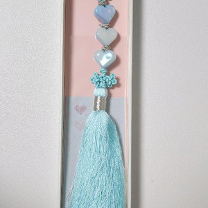 교집합 케이크 시리즈 토핑노리개 블루(소다 캔디)