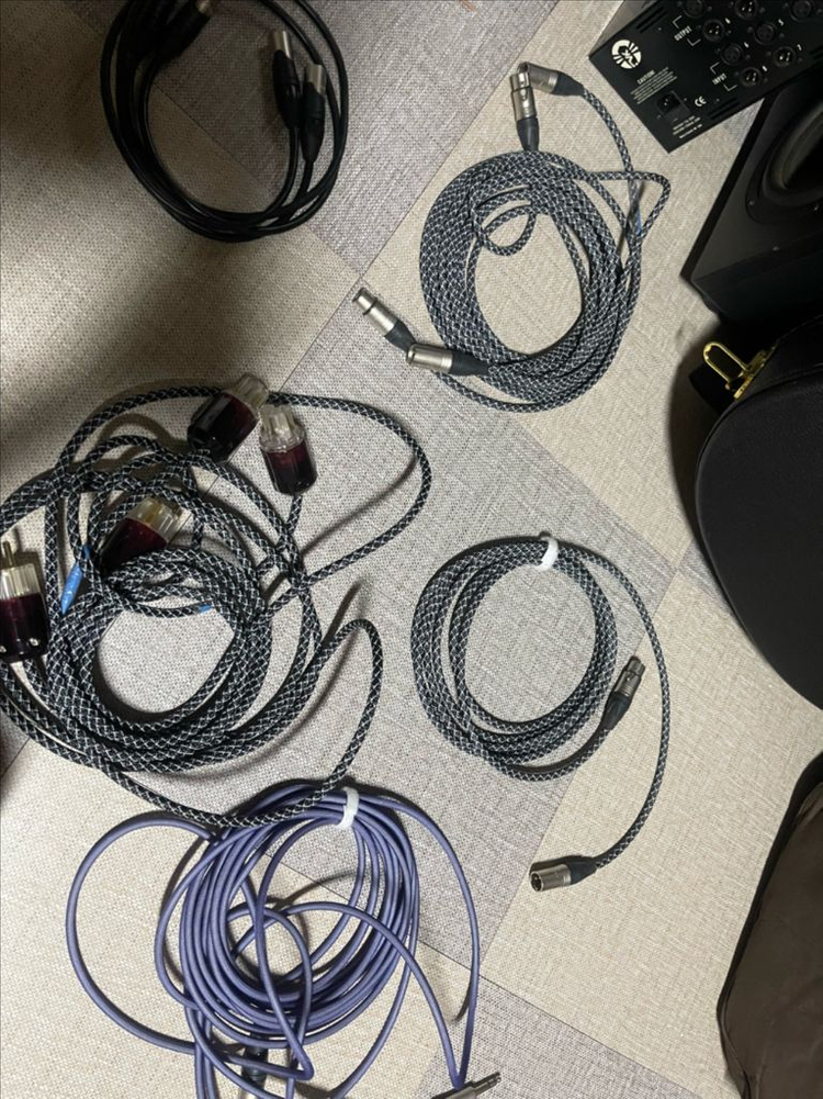 블루지 커스텀 마이크케이블 스피커케이블 이니그마 판매교환 이미지