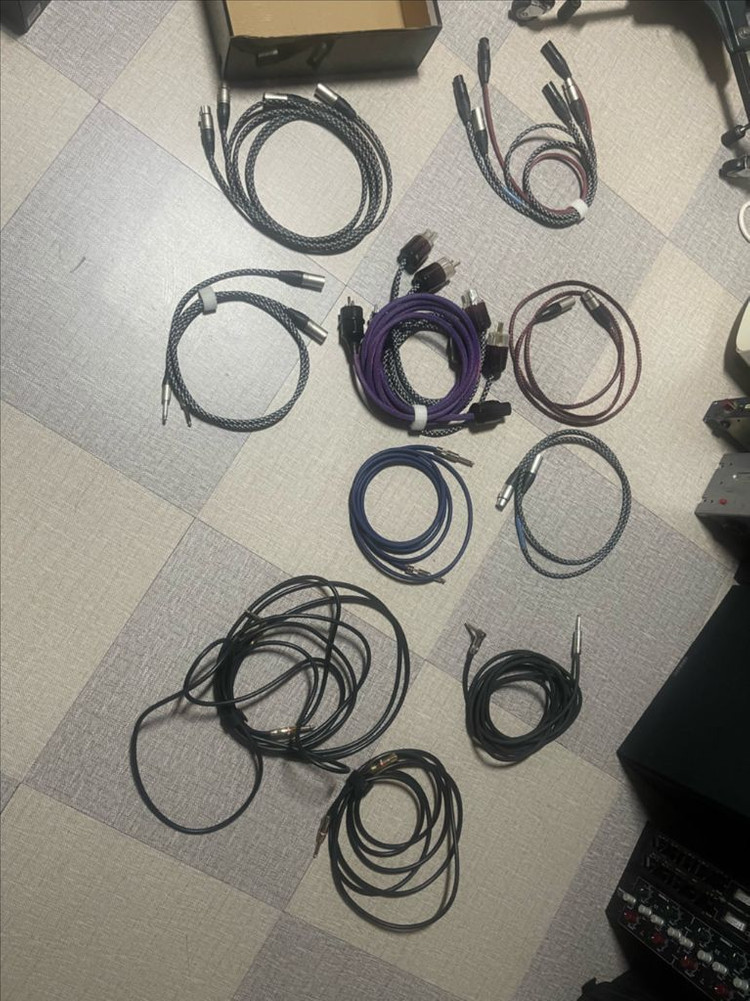 블루지 커스텀 마이크케이블 스피커케이블 이니그마 판매교환 이미지