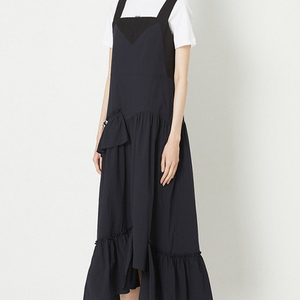 럭키슈에뜨 뷔스티에 프럭키슈에뜨 뷔스티에 프릴 롱 원피스 36 사이즈 이미지