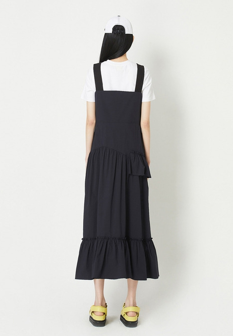 럭키슈에뜨 뷔스티에 프럭키슈에뜨 뷔스티에 프릴 롱 원피스 36 사이즈 이미지