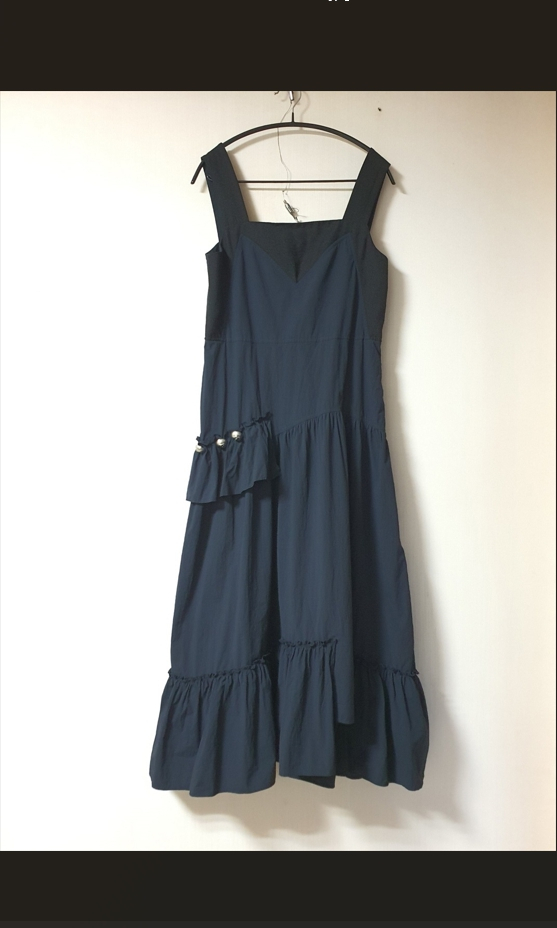 럭키슈에뜨 뷔스티에 프럭키슈에뜨 뷔스티에 프릴 롱 원피스 36 사이즈 이미지