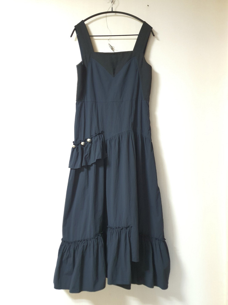 럭키슈에뜨 뷔스티에 프럭키슈에뜨 뷔스티에 프릴 롱 원피스 36 사이즈 이미지