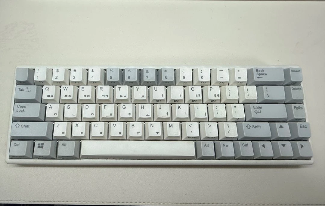 한성 무접점 키보드 gk868b 이미지