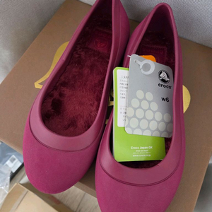 크록스 발레리나 플랫슈즈 w6
