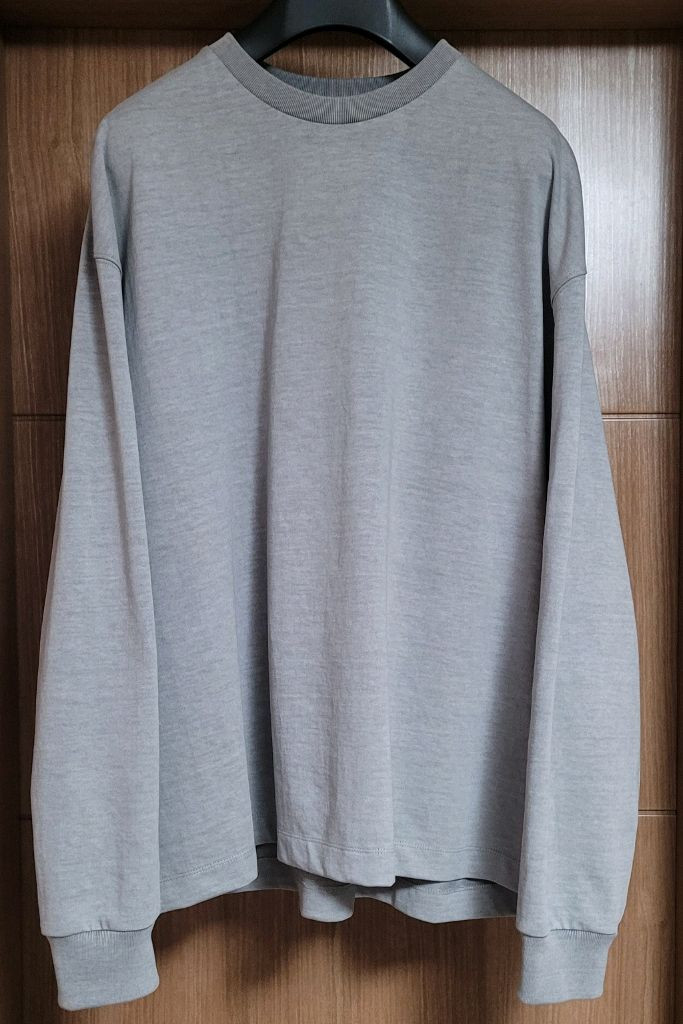 한섬 타임옴므 패널 라운드넥 슬릿 남성 티셔츠 이미지