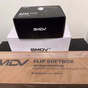 <판매/미개봉> SMDV B500 , FLIP 44 PRO 소프트박스