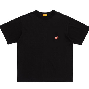 2XL 휴먼메이드 하트 로고 반팔 티셔츠 블랙 미개봉 미시착 새상품