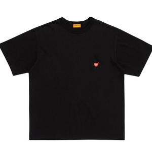 2XL 휴먼메이드 하트 로고 반팔 티셔츠 블랙 미개봉 미시착 새상품