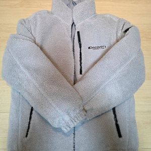 디스커버리 양털 양면 패딩 점퍼