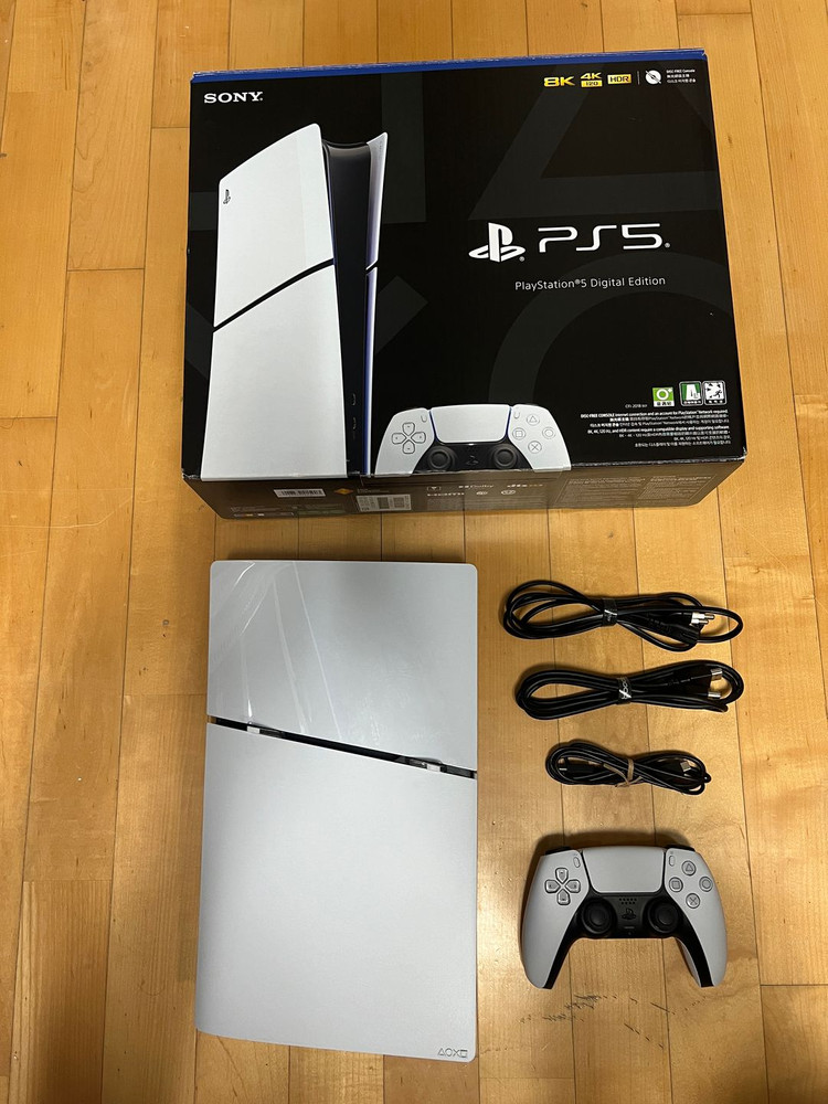 [25년6월] S급 플스5 슬림 2018B 디지털 PS5 SLIM 에디션 풀박스 팝니다.--1