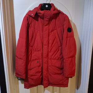 95 까스텔바작 패딩 점퍼 레드