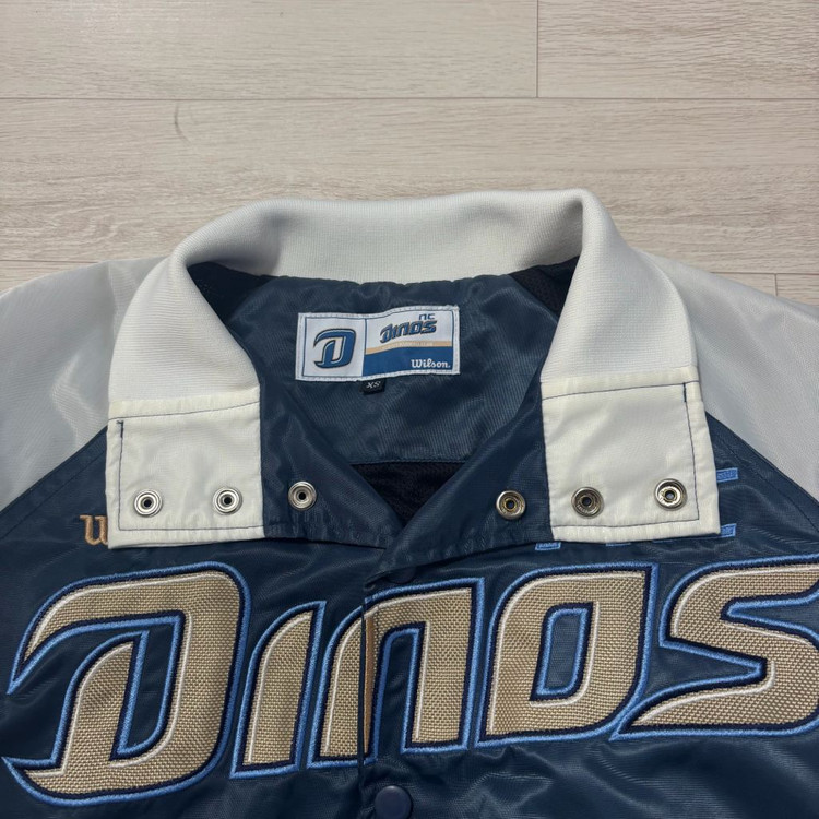 nc다이노스 야구 유니폼 자켓 잠바 집업 이미지