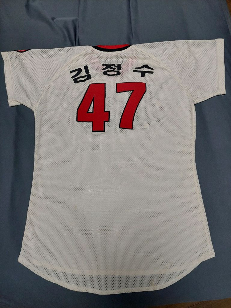 해태타이거즈 실착유니폼 팝니다,--1