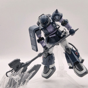 (상급) hg 디오리진 검은 삼연성 자쿠2 오르테가 전용기 건담