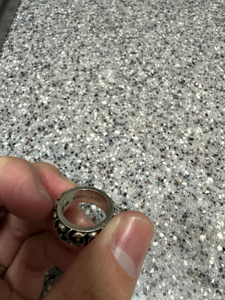 크롬하츠 925 반지--1