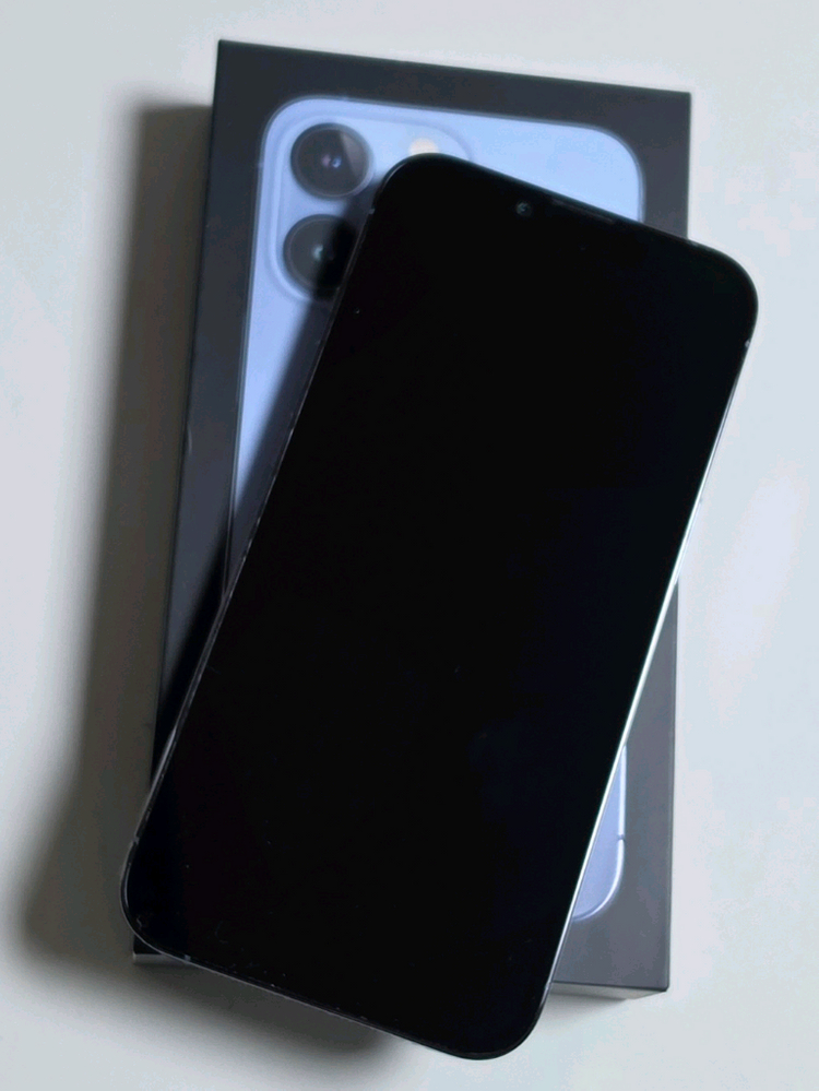 아이폰 13 프로 128기가 시에라블루 자급제--1