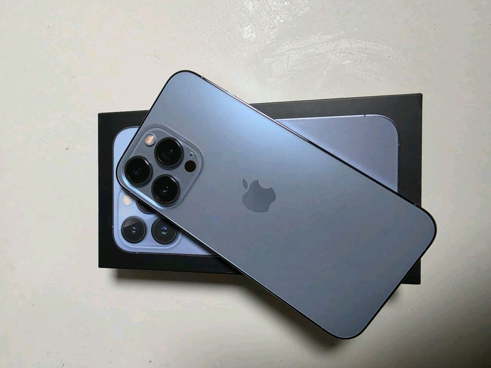 아이폰 13 프로 128기가 시에라블루 자급제--2
