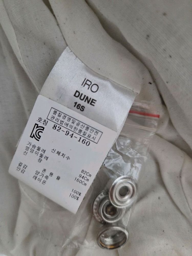 이로 IRO 레더자켓 골드펄 36사이즈--5