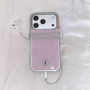 미닛뮤트 실버 아이폰 케이스 쉘핑크 17 pro max 17 프로맥스