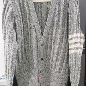 5) 톰브라운 도네갈 케이블 가디건 풀구성