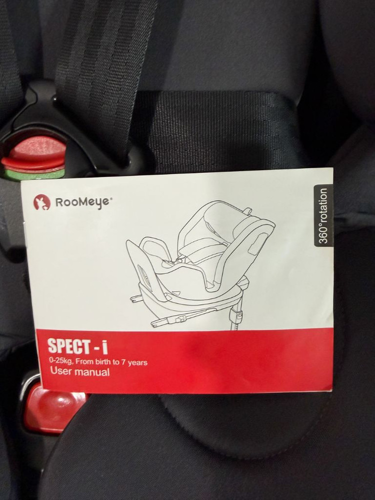 루미SPECT-i 360도 회전형 ISOFIX 카시트 이미지