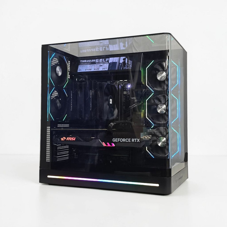 라이젠7800X3D+RTX4070Ti 조립PC 고사양 컴퓨터 본체 이미지