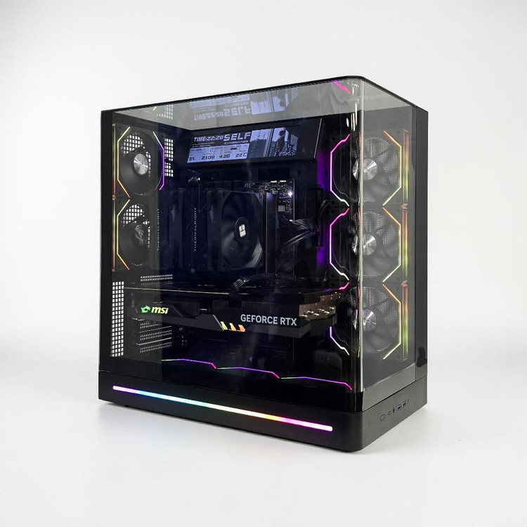라이젠7800X3D+RTX4070Ti 조립PC 고사양 컴퓨터 본체 이미지