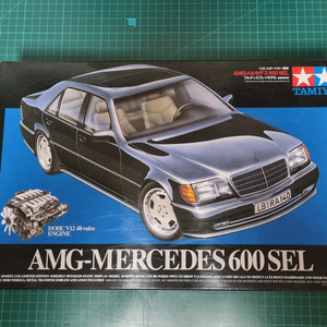 타미야1/24 벤츠600SEL AMG