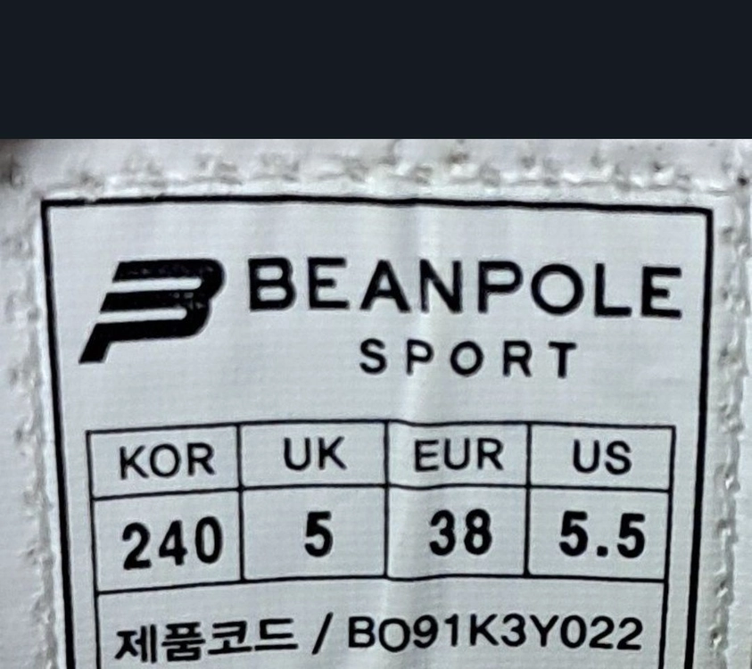 빈폴BEAN POLE 240사이즈 스니커즈 운동화 이미지