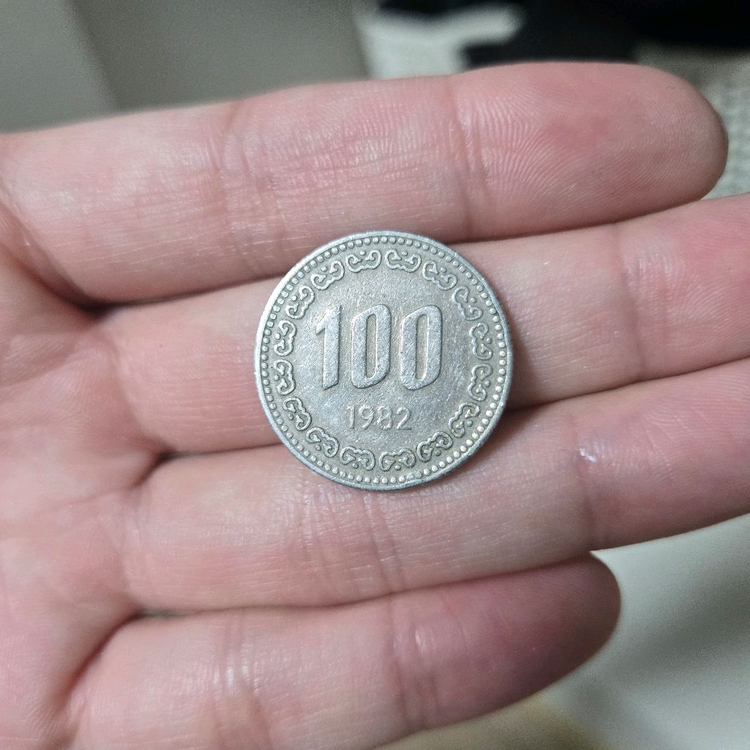 1982년100원동정 이미지