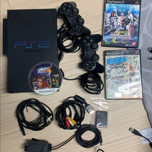 소니 플스2 PS2 셋트 팝니다. 하드로더 장착