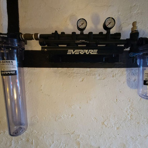 에버퓨어 쿼드 고급 상업용 정수기 대용량 4구 미국산