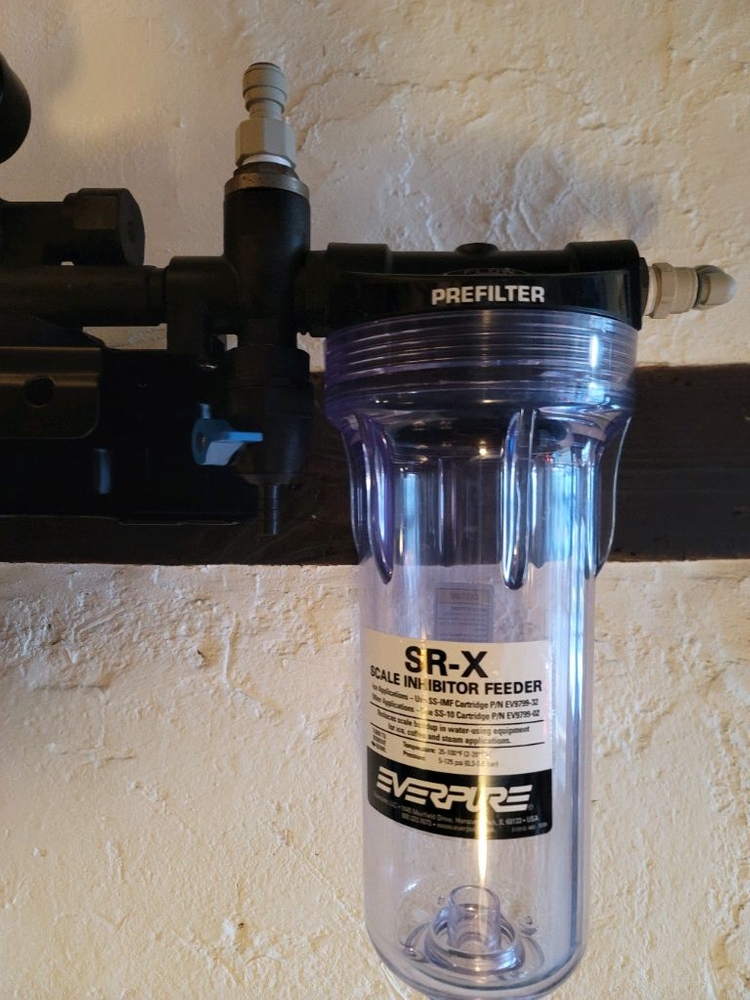 에버퓨어 쿼드 고급 상업용 정수기 대용량 4구 미국산--7