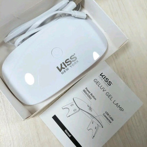 KISS 뉴욕 젤네일 UV 램프 화이트 새상품 이미지