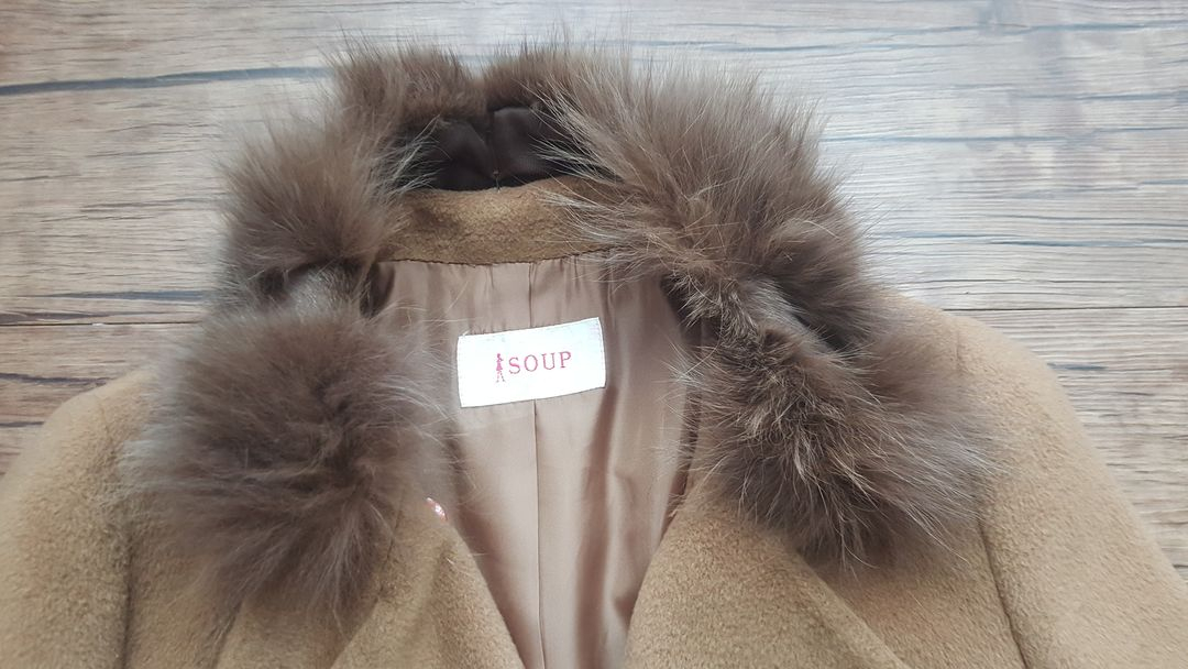 여성 66 코트 반코트 롱코트 퍼코트 숲 SOUP--3