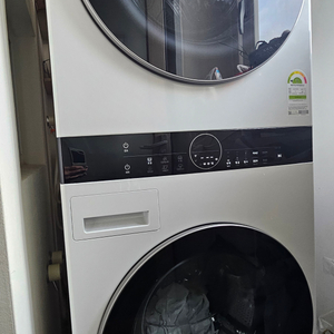 LG 트롬 워시타워 세탁기 25kg + 건조기 20kg 일체형