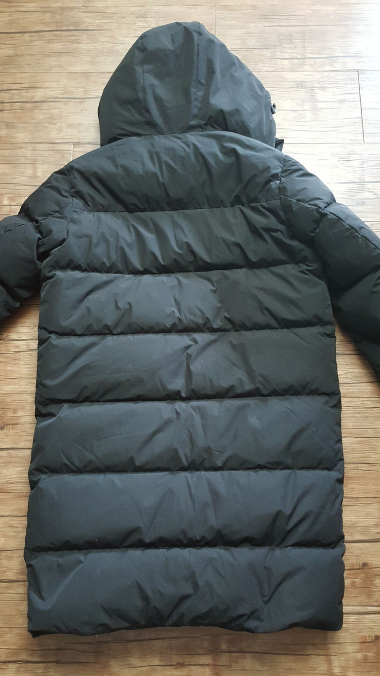 여성 아동 사이즈80 140~155 NII 오리털 후드 롱패딩--1